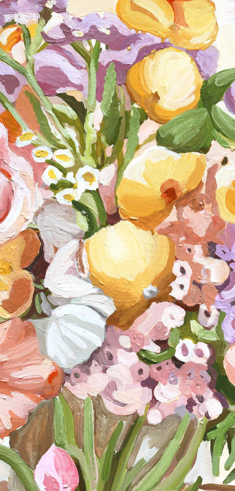 "Birthday Flowers" print
