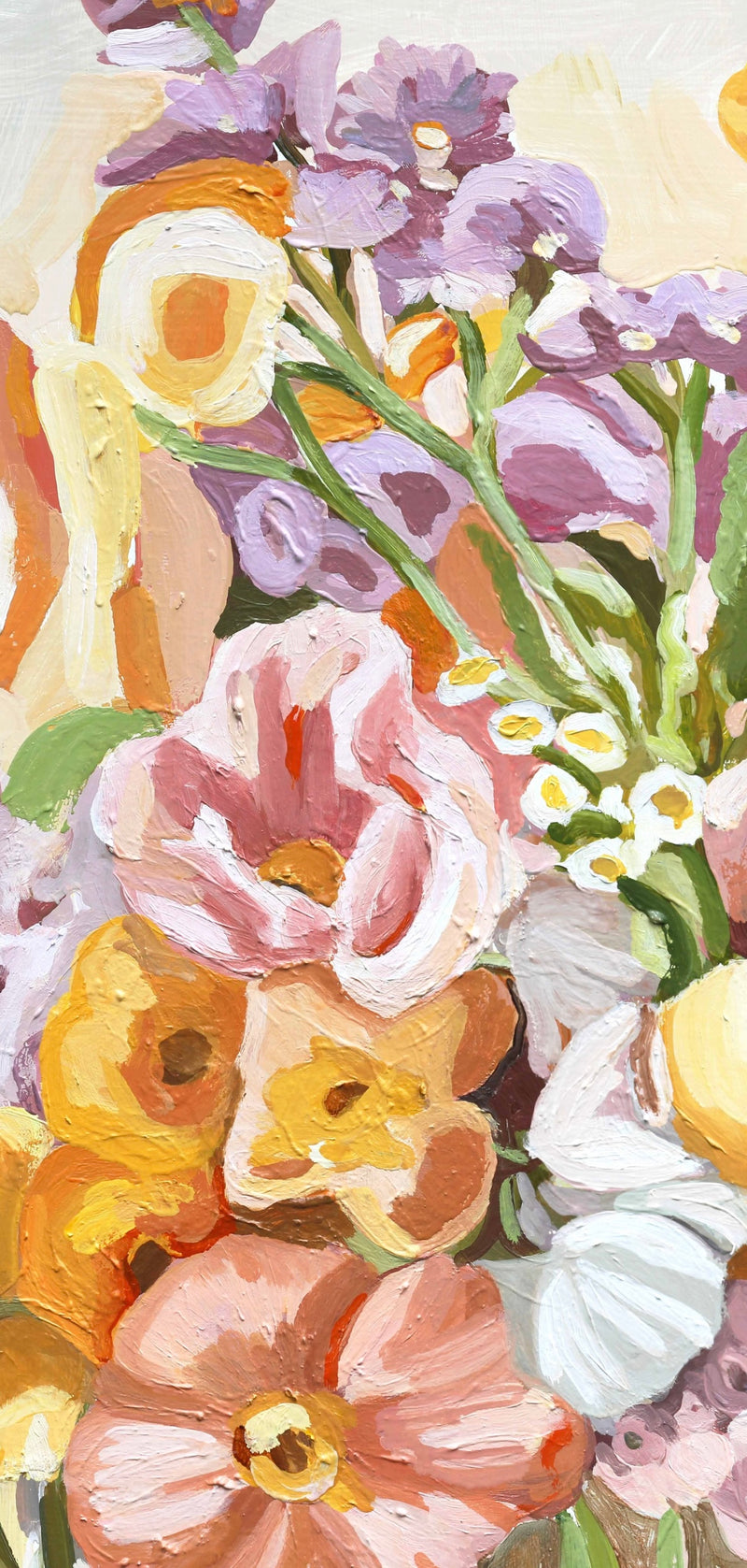 "Birthday Flowers" print
