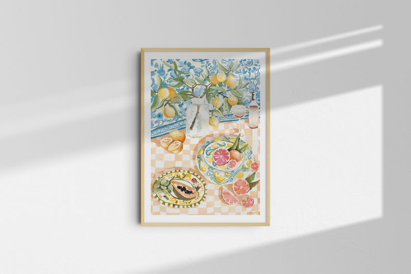 "Sunday Squeeze" Prints